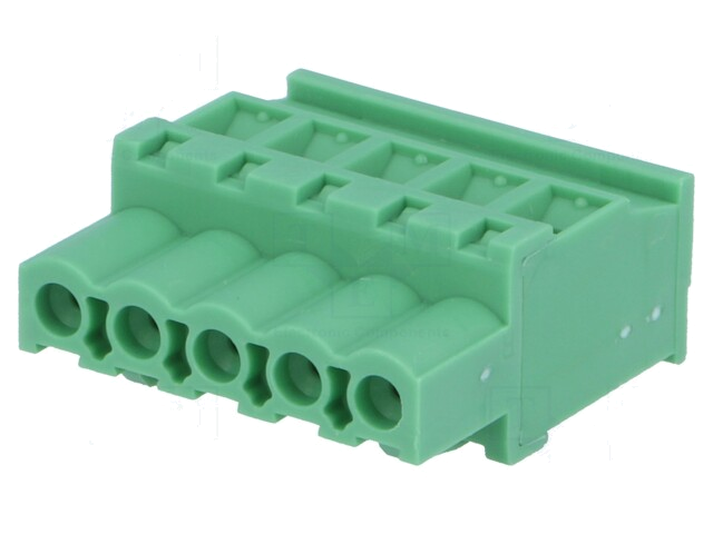 Ontkoppelbare terminal strip; 5,08mm; banen: 5; hoek van 90 °