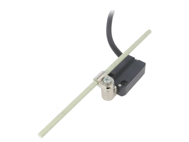 Eindschakelaar; glasvezel as Ø6x200mm R 19-189mm; NO + NC; 10A