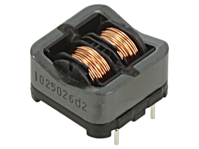 Smoorspoel: draadgewonden; THT; 25mH; 1A; 360mΩ; -25÷120°C; 250VAC