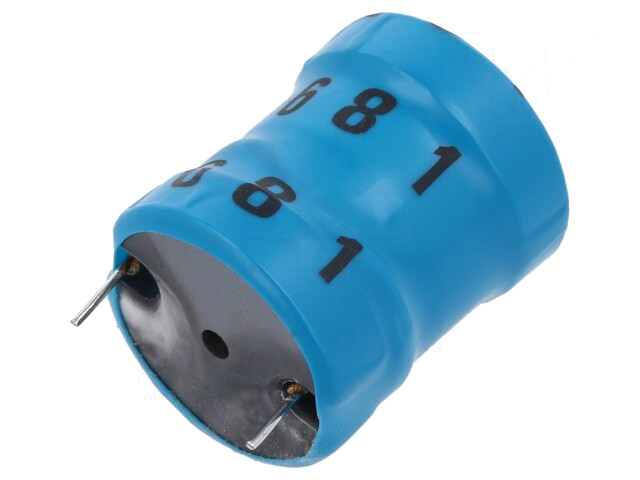 Smoorspoel: ferriet; 680uH; 1,4A; 520mΩ; ±10%; 10kHz