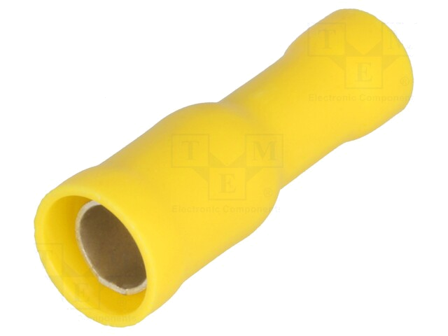 Connector: rond; vrouwelijk; Ø: 5mm; 4÷6mm2; klemmen; voor draad