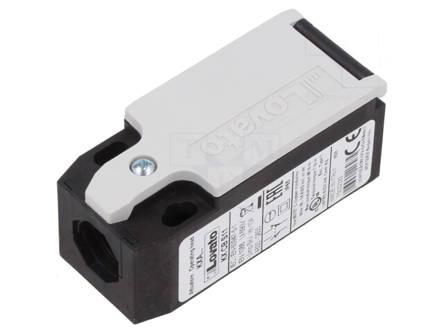Huis; NC + NO; 10A; M20; IP65; -25÷70°C; Mat: plastic