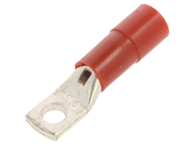 Uiteinde: buis; M5; Ø: 5,2mm; 10mm2; klemmen; voor draad; geïsoleerd