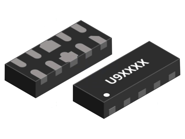 Diode: TVS netwerk; 5÷8,5V; 5A; DFN2510-10; Ch: 4; rol,band