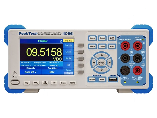 Tafelmultimeter; LCD TFT 4