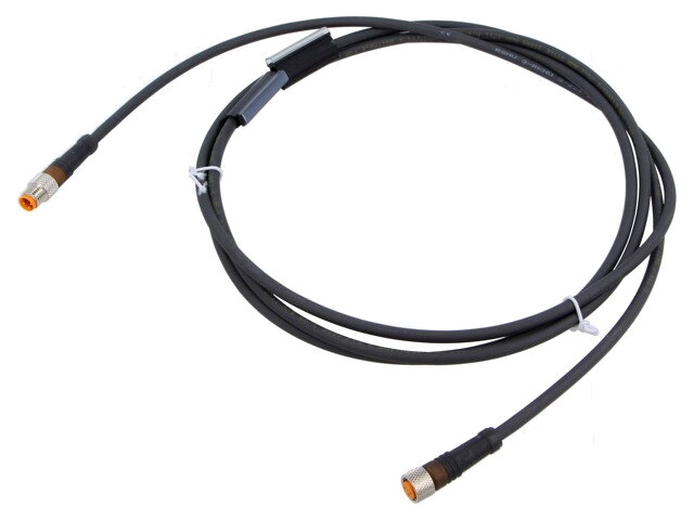 Kabel: voor sensoren/ automaten; M8-M8; mannelijk; vrouwelijk