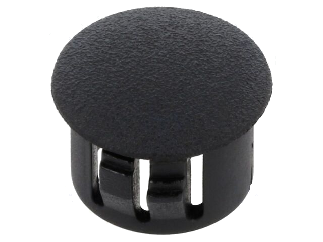 Afsluitdopje; H: 10,3mm; indrukken,sluiting; Flensdiam: 14,7mm