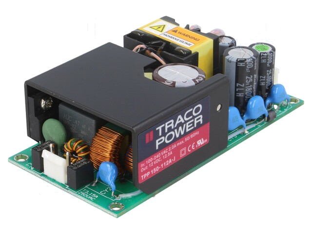 Voedingseenheid: schakelende; open; 150W; 120÷370VDC; 85÷264VAC