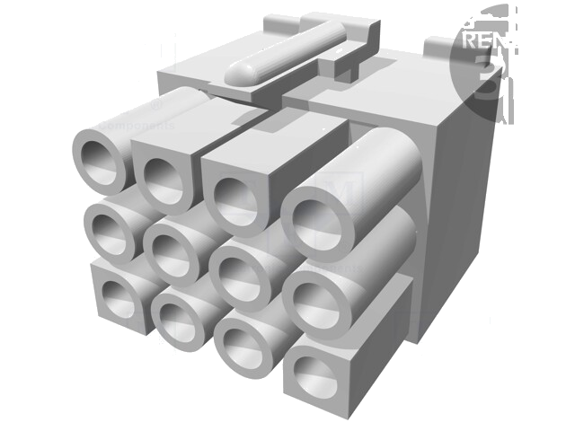 Connector: kabel-kabel/ plaat; stekker; Standard .093