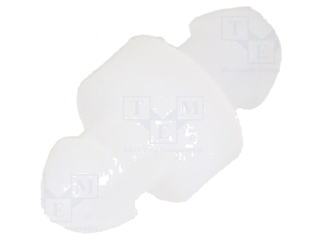 PCB-afstand; polyamide; L: 2mm; klik/klik
