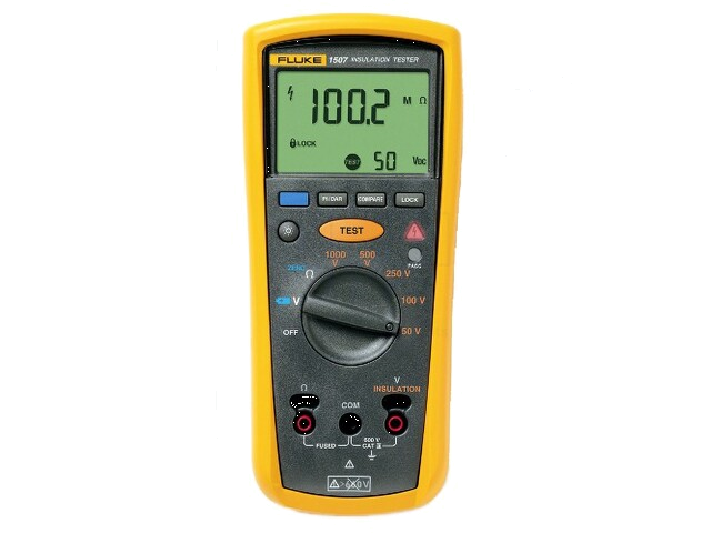 Meter: isolatieweerstand; LCD; Testspann.open lus: 4÷8V; 50÷400Hz
