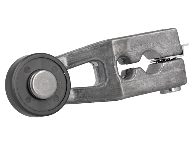 Aandrijfkop; hefboom R 38,1mm, kunststof rol Ø19,05mm; LSA1A