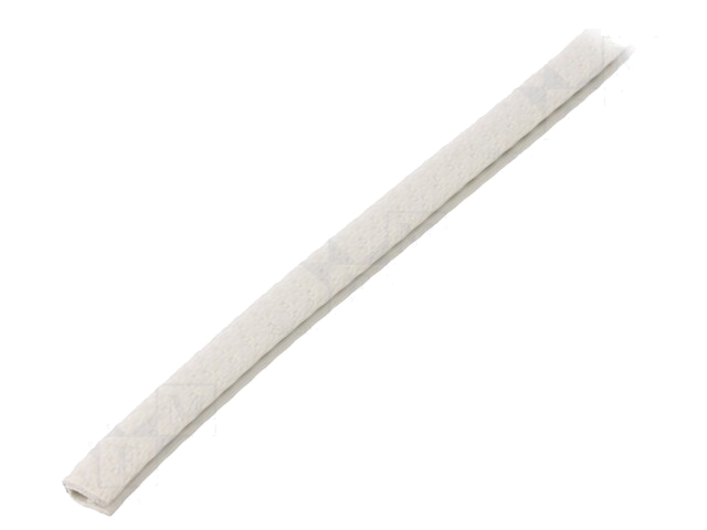 Randbescherming; PVC; L: 10m; grijs; H: 9mm; W: 6mm; D.paneel: 1÷2mm