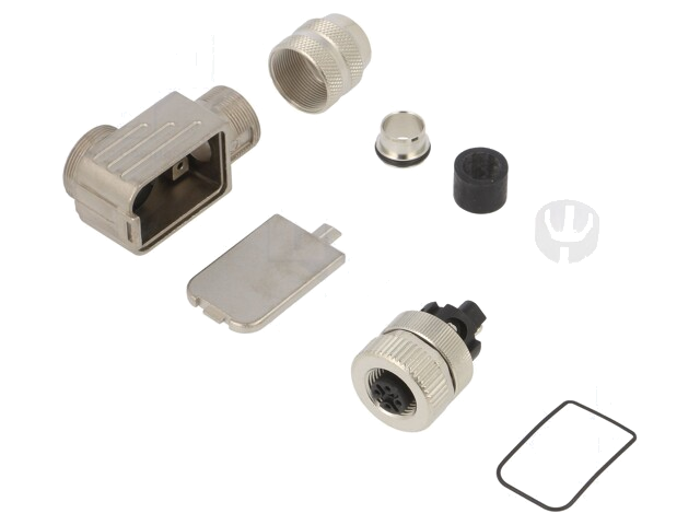 Connector: M12; stekker; 713; vrouwelijk; PIN: 5; afgeschermd; 4A