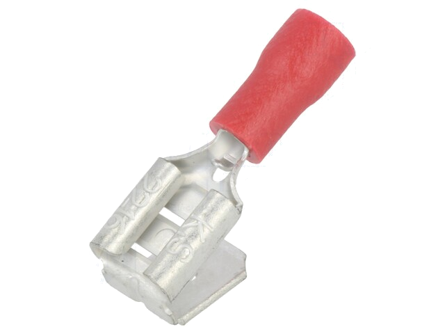 Connector: vlak; 6,3mm; 0,8mm; vrouwelijk/mannelijk; 0,5÷1mm2