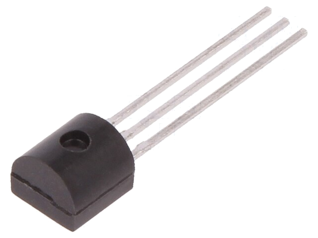 Transistor: NPN; bipolaire; 65V; 0,1A; 0,35/1W; TO92; 10dB