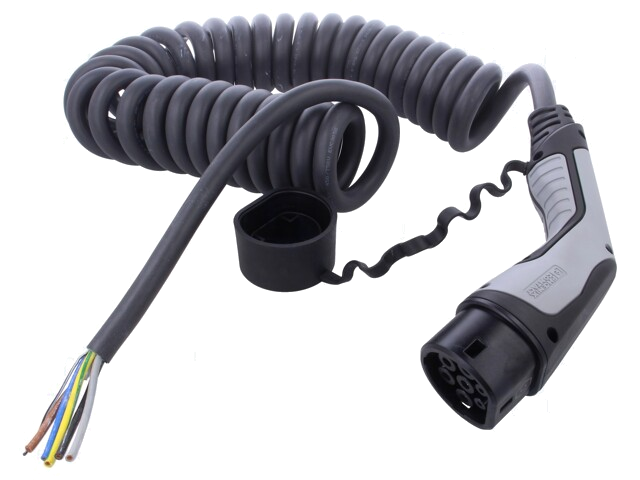 Kabel: eMobility; 1x0,5mm2,5x6mm2; 480V; 26,6kW; IP44; 4m; 32A