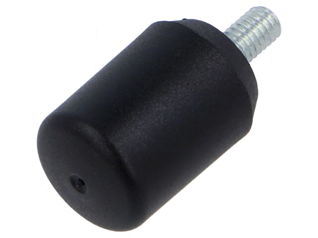 Handvat; Ø: 13,5mm; Ext.schroefdraad: M4; 8mm; L: 20mm; draaibaar