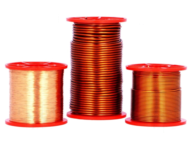 Wikkeldraad; dubbel geëmailleerd; 1,5mm; 0,5kg; max.200°C; W 210
