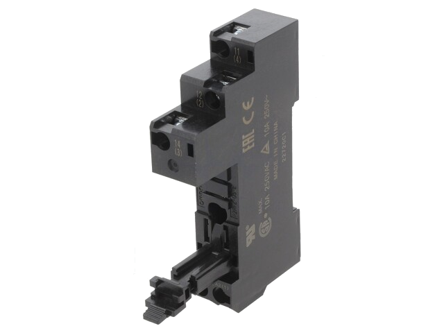 Socket; G2R-1-S,H3RN-1; op DIN-rail; schroefklemmen