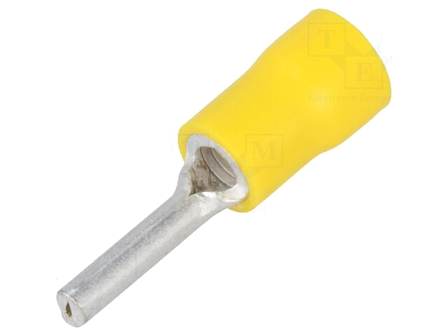 Uiteinde: naald; Ø: 2,6mm; 4÷6mm2; klemmen; voor draad; geïsoleerd