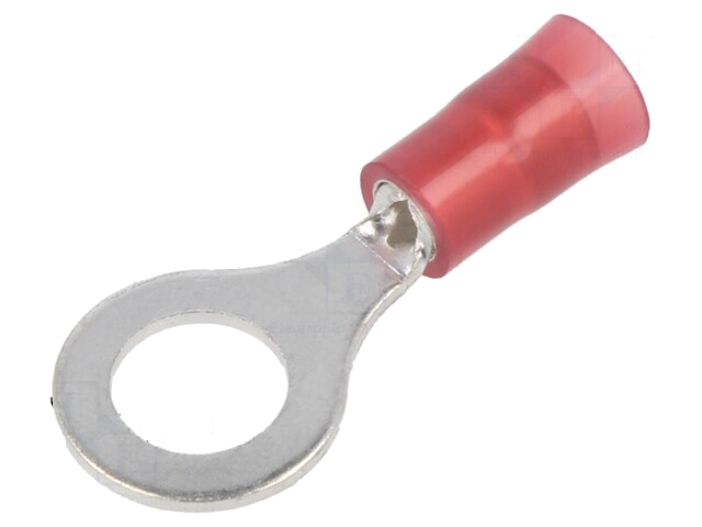 Uiteinde: oog; Ø: 6mm; 0,5÷1mm2; klemmen; voor draad; geïsoleerd