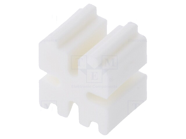 Afstandbus; LED; ØLED: 3mm; L: 4mm; natuurlijk; UL94V-0; W: 5mm