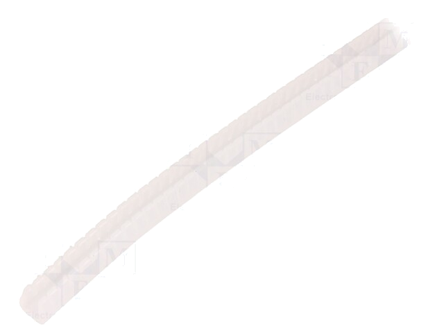 Randbescherming; polyethyleen; L: 10m; natuurlijk; H: 6,1mm; W: 6mm