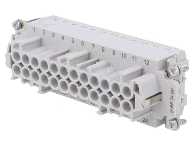 Connector: HDC; contactinzetstuk; vrouwelijk; EPIC H-BE; PIN: 24