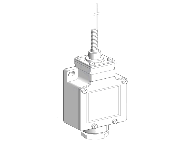 Eindschakelaar; NO + NC; 10A; max.250VAC; max.250VDC; 1/2
