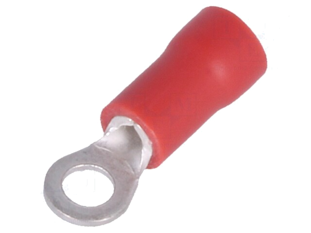 Uiteinde: oog; M3; Ø: 3,2mm; 0,5÷1mm2; klemmen; voor draad; vertind