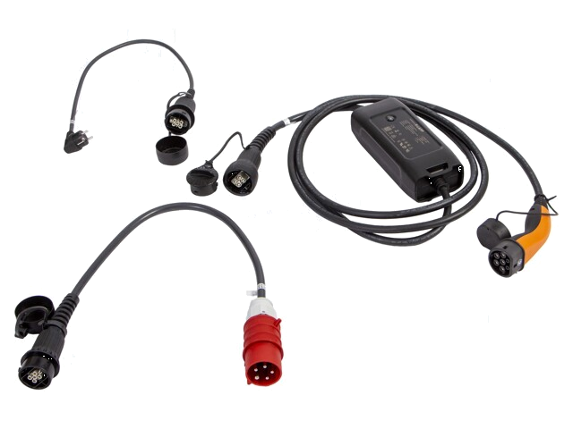 Lader: eMobility; 1x0,5mm2,5x6mm2; 440V; 22kW; IP44; 6m; 32A