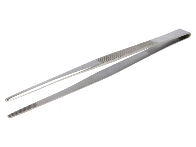 Pincet; 240mm; De vorm van de punt: afgeronde; Breed.tip: 3,5mm