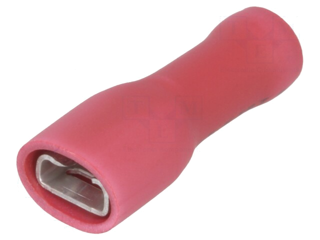 Connector: vlak; 4,8mm; 0,8mm; vrouwelijk; 0,5÷1,5mm2; klemmen