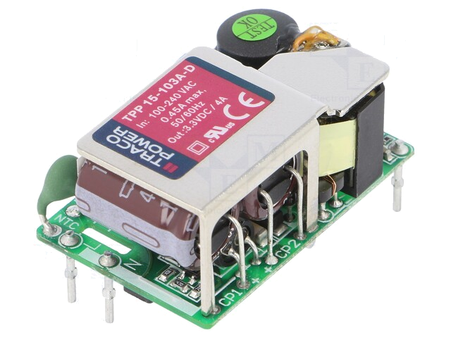 Voedingseenheid: schakelende; open; 13,2W; 120÷370VDC; 85÷264VAC