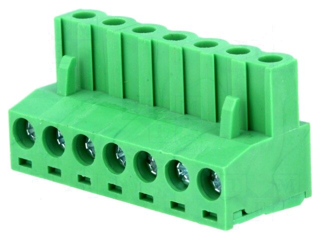 Ontkoppelbare terminal strip; Contactr: 5,08mm; banen: 7; recht