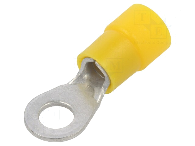 Uiteinde: oog; M5; Ø: 5,3mm; 4÷6mm2; klemmen; voor draad; geïsoleerd