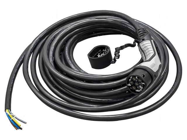 Kabel: eMobility; 1x0,5mm2,5x6mm2; 480V; 26,6kW; IP44; 15m; 32A