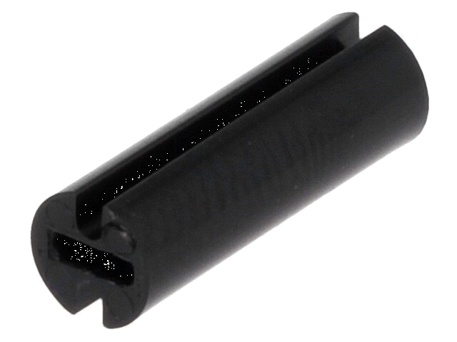 Afstandbus; LED; Øext: 4,5mm; ØLED: 3mm; L: 13,5mm; zwart; UL94V-2