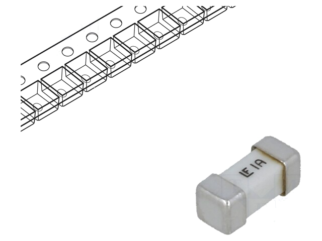 Zekering: smeltveiligheid; super snel; 1A; 125VAC; 125V; 125VDC