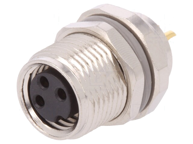 Connector: M8; vrouwelijk; PIN: 3; niet afgeschermd; contact; IP67