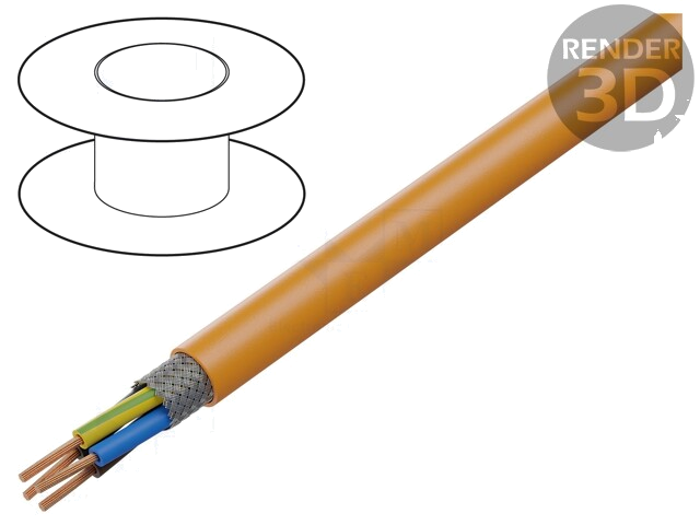 Leiding: voor servo-aandrijvingen; ÖLFLEX® SERVO FD 796 CP