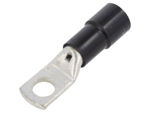 Uiteinde: buis; M10; Ø: 10,5mm; 35mm2; klemmen; voor draad; vertind