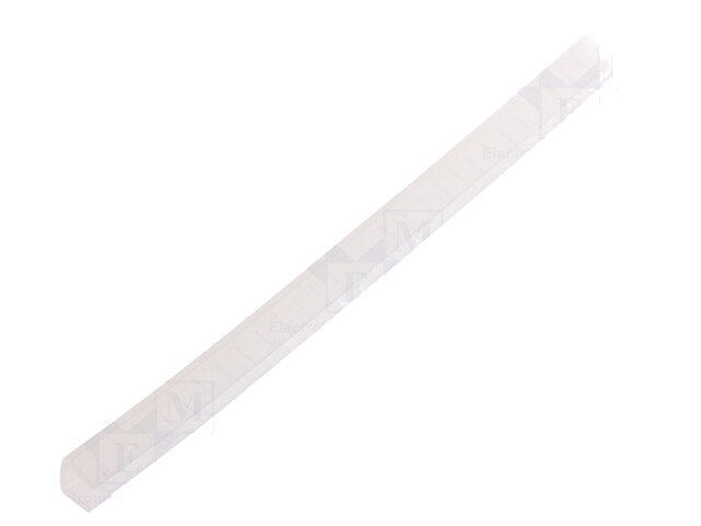 Randbescherming; polyethyleen; L: 30,5m; natuurlijk; H: 5,6mm