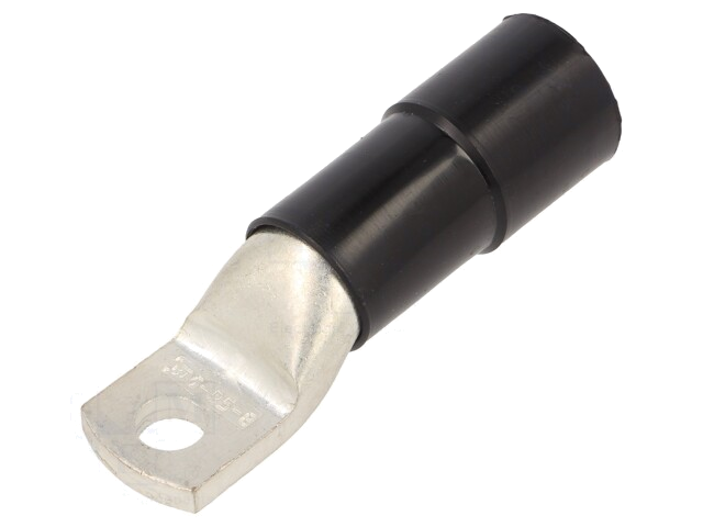 Uiteinde: buis; M8; Ø: 8,5mm; 95mm2; klemmen; voor draad; geïsoleerd