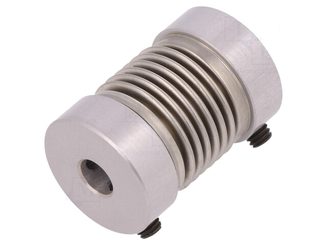 Koppeling; Ø1: 6mm; Ø2: 6mm; aluminium,roestvrij staal; -30÷120°C