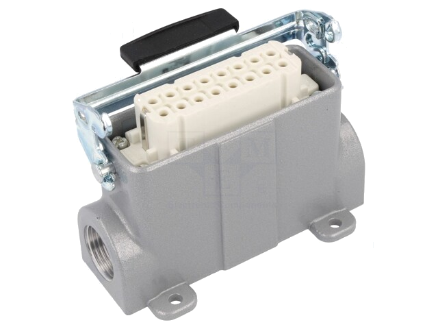 Connector: HDC; contact; vrouwelijk; EPIC KIT; PIN: 16; 16+PE; M20