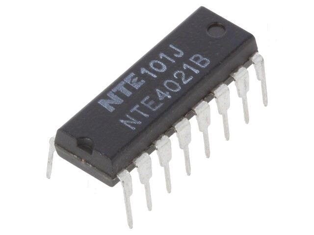 IC: digitaal; 8bit,statisch schuifregister,synchroon; CMOS; THT