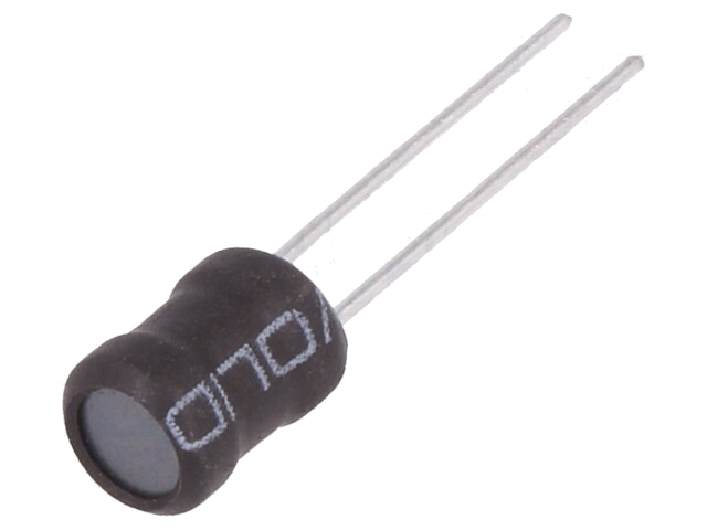 Smoorspoel: draadgewonden; THT; 220uH; 600mA; ±10%; Ø6,5x8,5mm