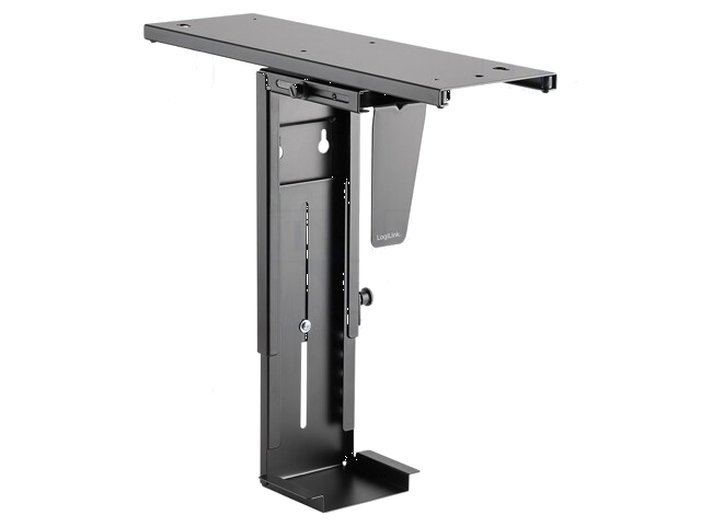 Verstelbare bureauhouder; zwart; draaibaar; 10kg